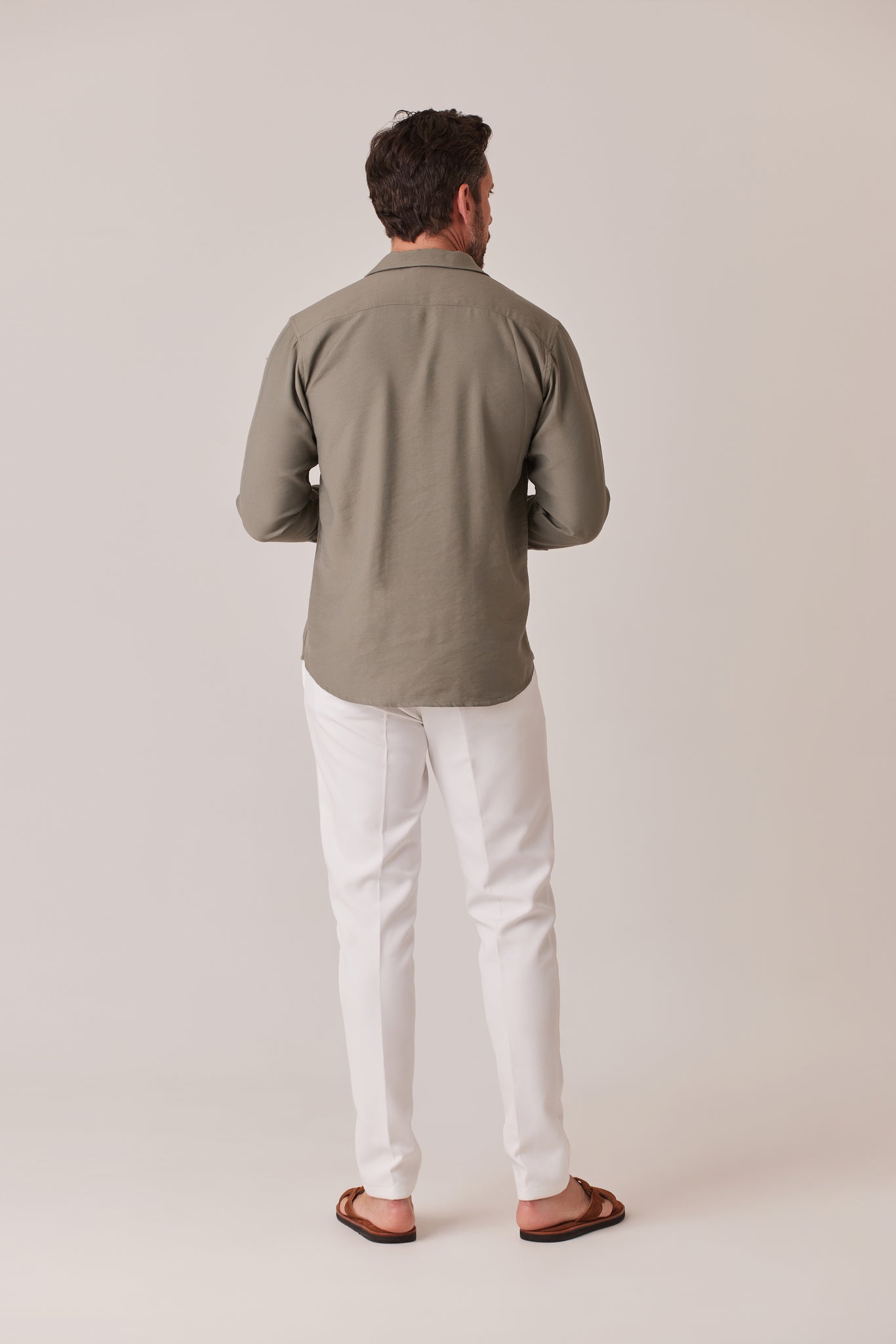 CAMISA DE VERANO VERDE SALVIA