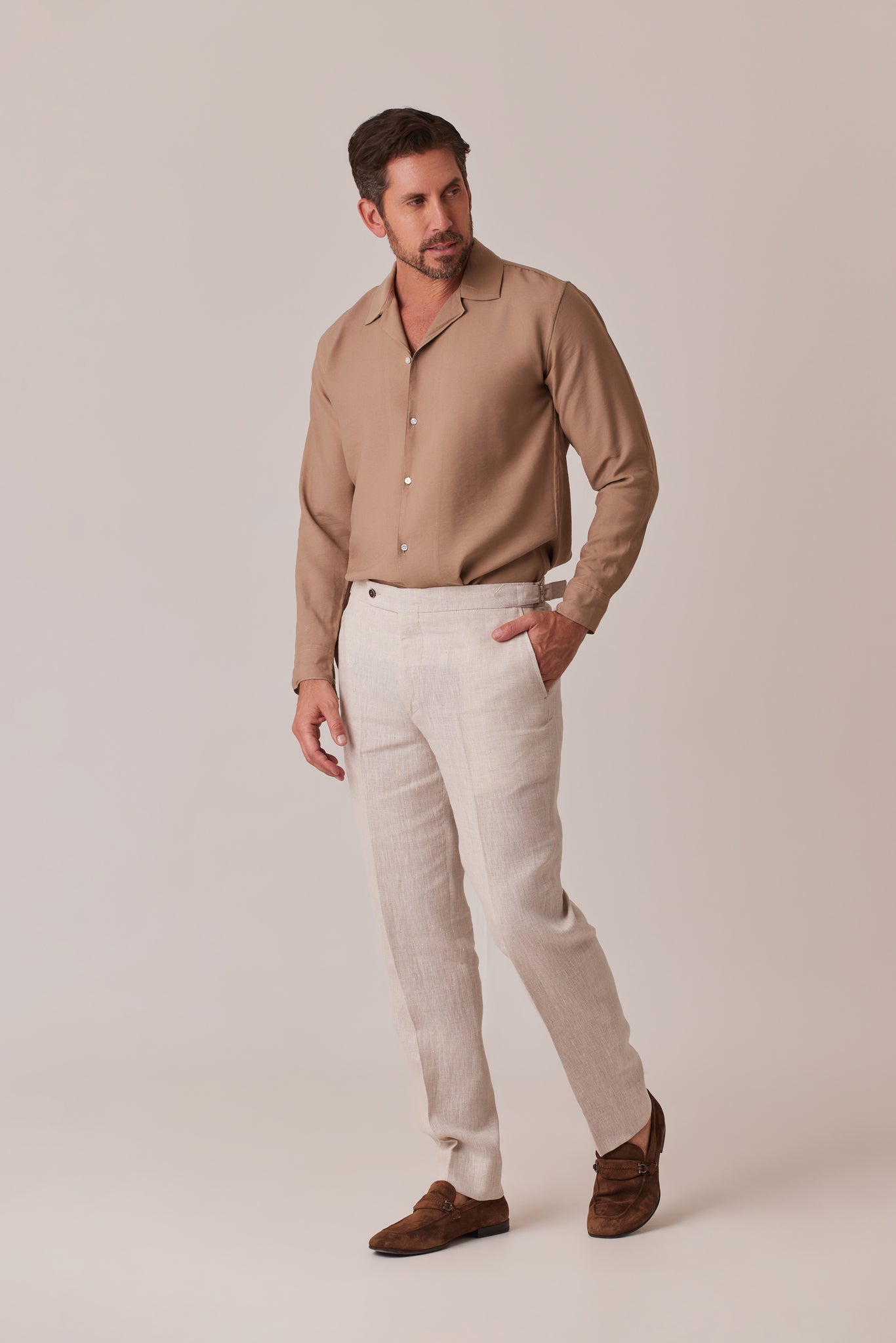 CAMISA DE VERANO CAMEL