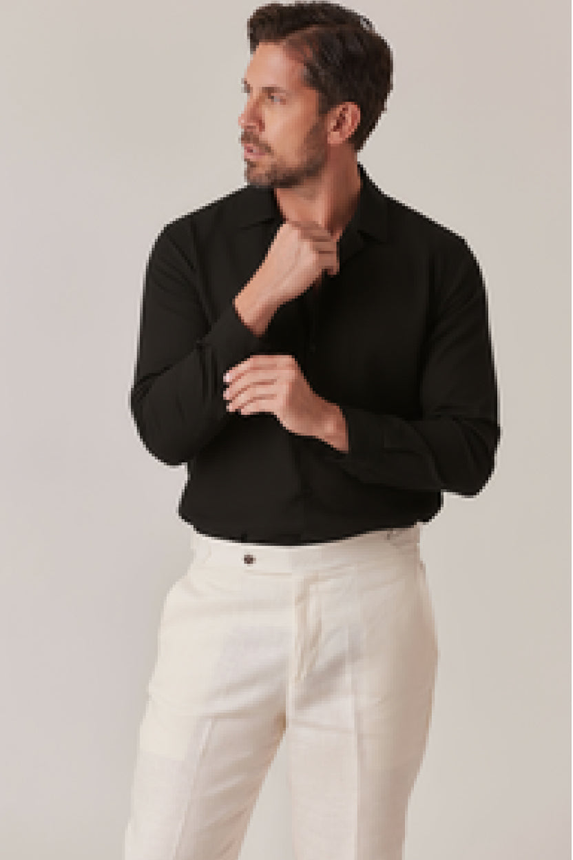 CAMISA DE VERANO NEGRA