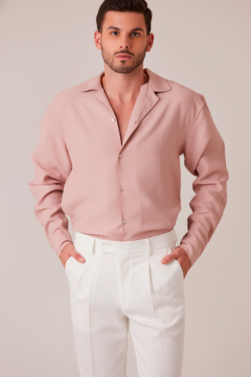 PANTALÓN DE PRETINA DOBLE OFF WHITE