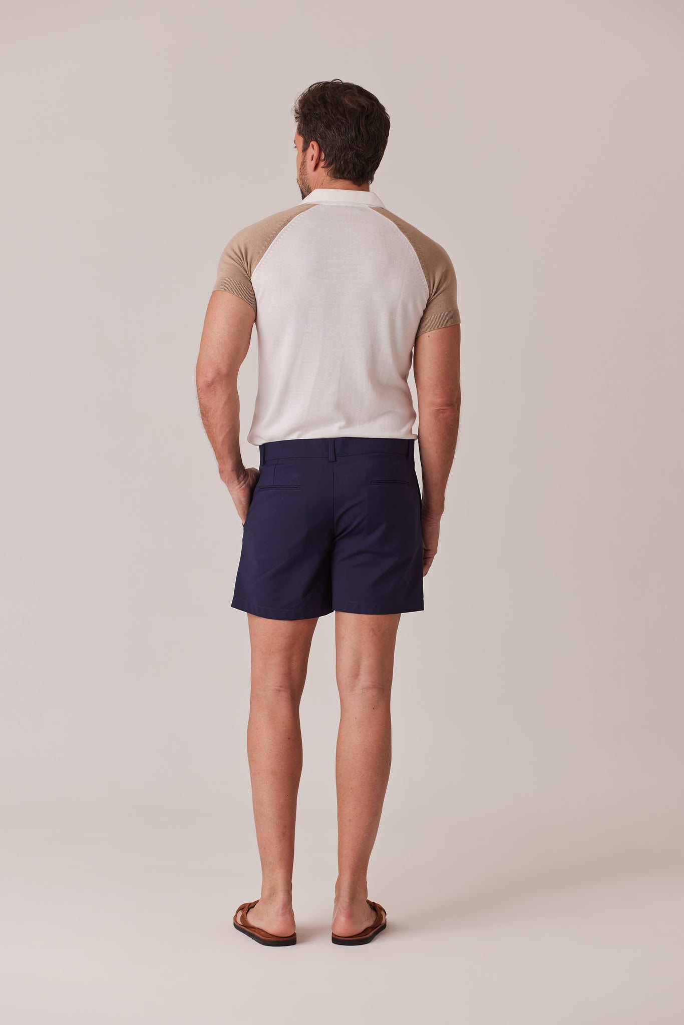 BERMUDAS ALGODÓN NAVY