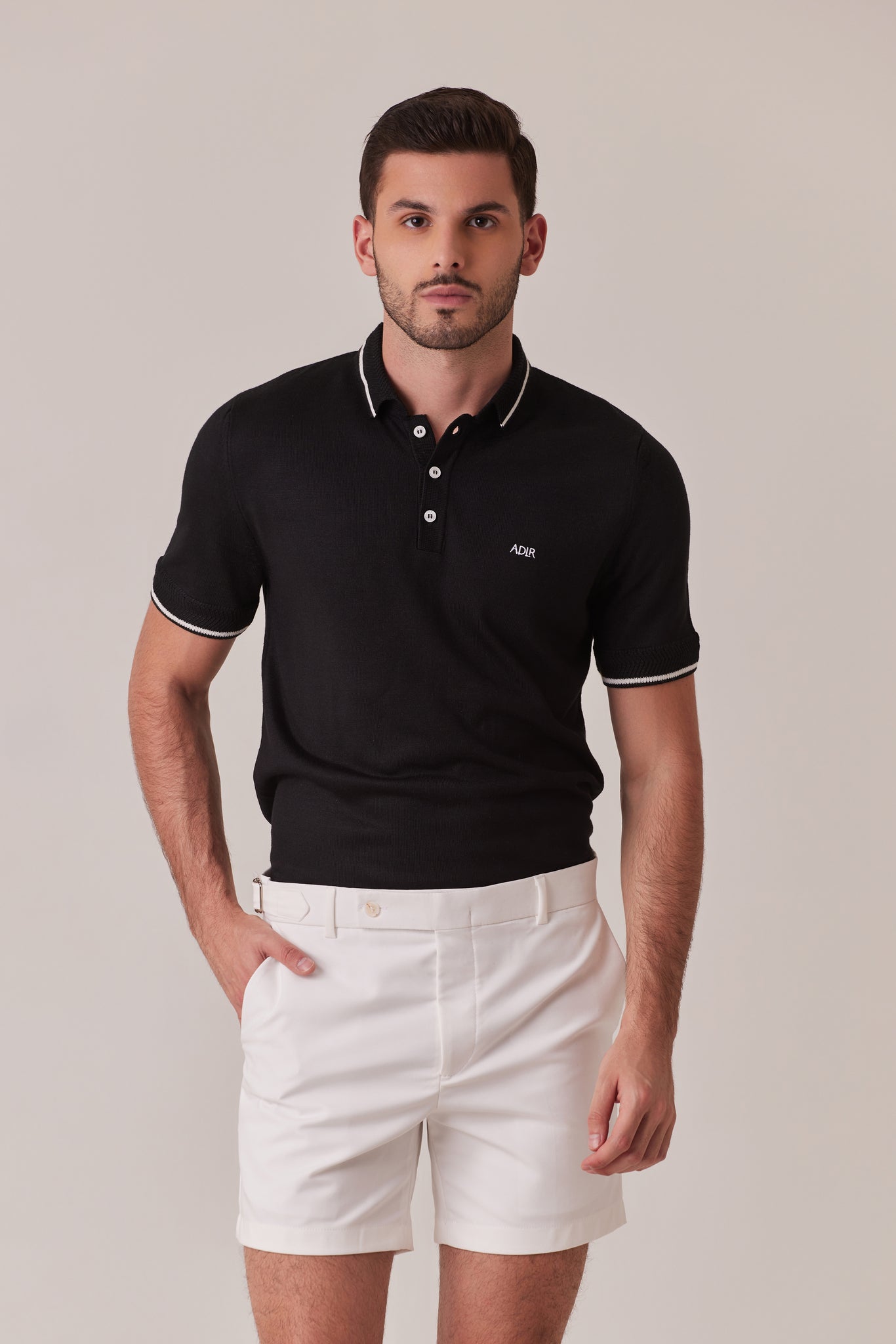 BERMUDAS ALGODÓN OFF WHITE