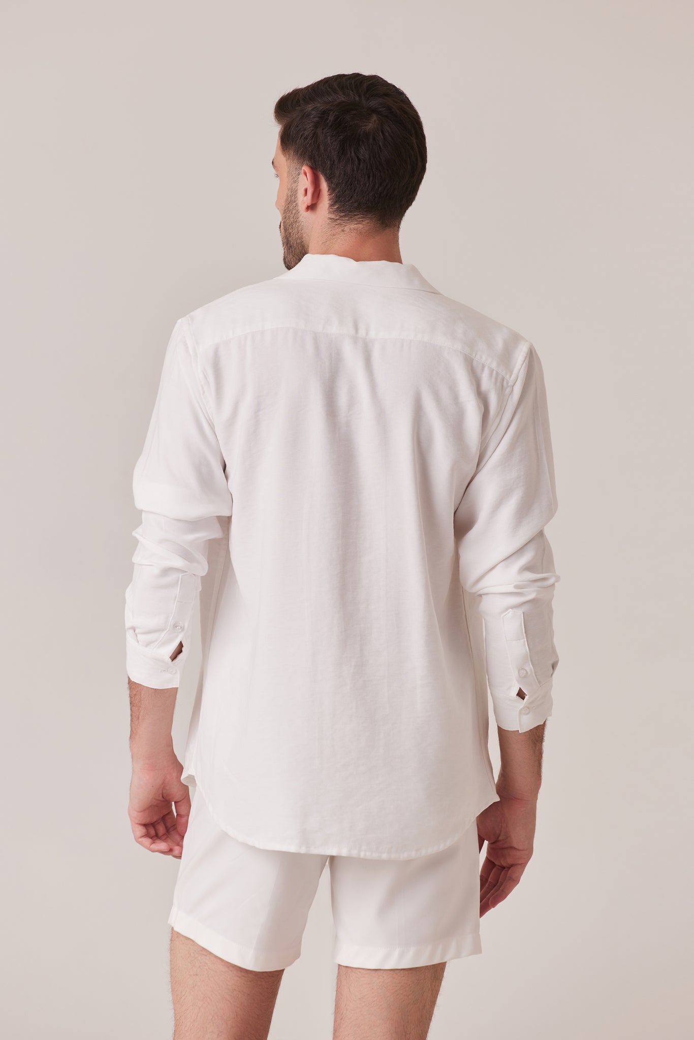 CAMISA DE VERANO OFF WHITE