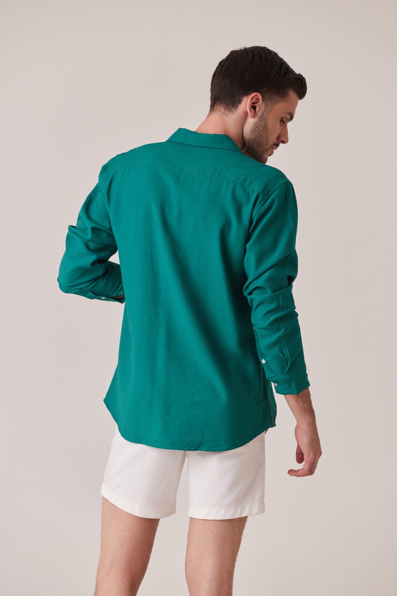 CAMISA DE VERANO VERDE JADE